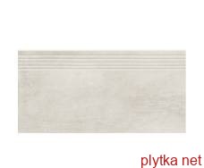 Керамограніт Керамічна плитка GRAVA WHITE STEPTREAD 298x598x8