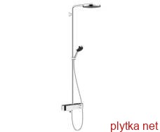 24230000 HG Pulsify Душевая система Showerpipe 260 1jet с термостатом для ванны ShowerTablet 400, хром