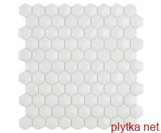 Керамічна плитка Мозаїка 31,5*31,5 Matt White Hex 910 D 0x0x0