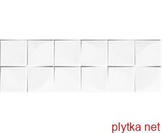 Керамічна плитка Плитка стінова White Glossy Quadra RECT 250x750x9 Konskie 0x0x0
