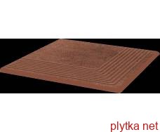 Керамічна плитка Клінкерна плитка TAURUS BROWN 30х30 (кутова сходинка) 0x0x0