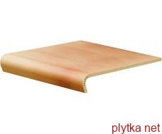 Керамическая плитка Плитка Клинкер V-SHAPE JESIENNY LISC 30х34.4/50/1.1 (ступенька с капиносом) 0x0x0
