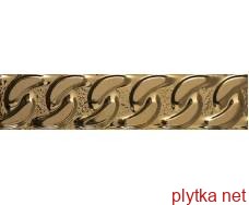 Керамічна плитка FASHION SPIRIT COPPER LISTWA STRUKTURA POŁYSK 9х39.8 (фриз) 0x0x0