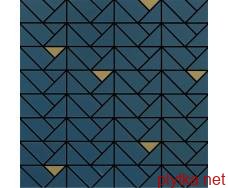 Керамическая плитка Мозаика M3JH ECLETTICA BLUE MOSAICO BRONZE 40x40 (мозаика) 0x0x0