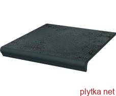 Керамічна плитка Клінкерна плитка SEMIR GRAFIT 30х33 (сходинка з капіносом) 0x0x0