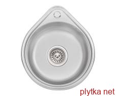 Кухонна мийка Lidz 4539 0,8 мм Satin (LIDZ4539SAT8)