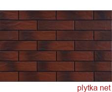 Керамічна плитка Клінкерна плитка BURGUND RUSTIKO SHADED 24.5х6.5х0.65 (фасад) 0x0x0