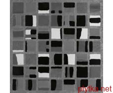 Керамическая плитка Мозаика Patina Mosaico Pop Asfalto серый 375x375x0 матовая