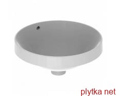 variform undercounter washbasin, round, ø40cm, no hole, with overflow