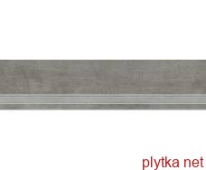 Керамограніт Керамічна плитка Клінкерна плитка GRAVA GREY STEPTREAD 29.8х119.8 (сходинка) 0x0x0