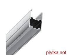 Регулюючий алюмінієвий профіль для душових дверей NNPS 195, полір. алюм., E778802C19500