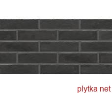 Керамическая плитка Плитка Клинкер FOGGIA NERO 24.5х6.5х8 (фасад) 0x0x0