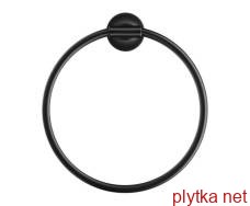 Держатель для полотенец кольцо STARCK T 210x73 мм черный матовый (0099474600)
