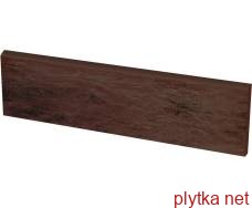 Керамічна плитка Клінкерна плитка SEMIR BROWN 8.1х30 (цоколь) 0x0x0
