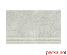 Керамічна плитка NEWSTONE LIGHT GREY STEPTREAD 29,8×119,8 світло-сірий 298x1198x0 глазурована