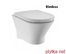 nexo rimless унитаз подвесной, с сиденьем с системой плавного опускания (в упак.)