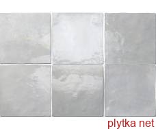 Керамическая плитка 132х132 Artisan Alabaster 24459 серый 132x132x0 глянцевая