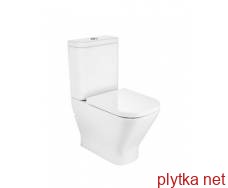 gap rimless toilet, floor-standing, complete with cistern, with soft-close seat