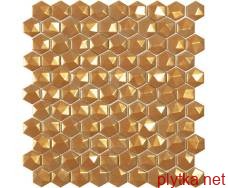 Керамическая плитка Мозаика 31,5*31,5 Magic Gold Hex 49 D 0x0x0