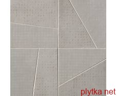 Керамограніт Керамічна плитка Мозаїка ROOY GREY DOMINO MOSAICO 37.5х37.5 (мозаїка) FOPH 0x0x0