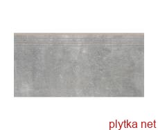 Керамогранит Керамическая плитка Ступенька Montego Grafit 39,7x79,7x0,9 код 0079 Cerrad 0x0x0