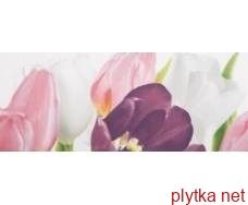 Керамическая плитка YALTA 20х50 (плитка настенная, декор: цветы тюльпаны) Tulip 1 PN 0x0x0
