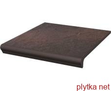 Керамическая плитка Плитка Клинкер SEMIR ROSA 30х33 (ступенька с капиносом) 0x0x0