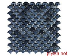 Керамическая плитка Мозаика Мозайка 36*29 Dimension Black Br 6005E черный 360x290x0 глянцевая рельефная