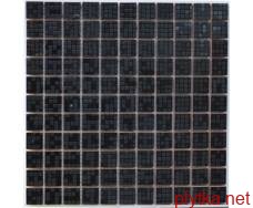 Керамическая плитка СМ 3039 С черный 300x300x8 структурированная глянцевая