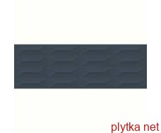 Керамическая плитка Плитка 30*90 Tempera Blu Strutt Trape R703 голубой 300x900x0 рельефная