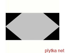 Керамогранит Керамическая плитка BASIC SILVER KAYAK 17x33 (шестигранник) (плитка для пола и стен) 0x0x0