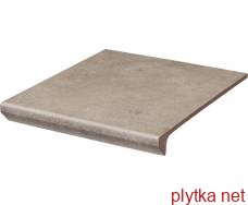 Керамограніт Керамічна плитка Клінкерна плитка VIANO BEIGE 30х33 (сходинка з капіносом) 0x0x0