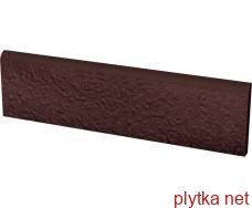 Керамічна плитка Клінкерна плитка NATURAL BROWN DURO 8.1х30 (цоколь) 0x0x0
