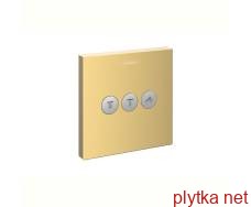 Переключатель ShowerSelect на 3 клавиши Polished Gold Optic (15764990)