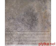 Керамічна плитка Клінкерна плитка VIANO GRYS 30х30 (сходинка) 0x0x0