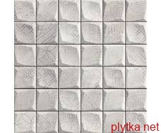 Керамічна плитка Мозаїка HARMONY GRYS PRASOWANA K.(4.8х4.8) 29.8х29.8 (мозаїка) 0x0x0