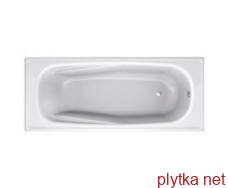 Ванна стальная BLB EUROPA ANATOMIKA 160х70 с отверстиями для ручек / БЕЗ РУЧЕК / новые ручки - 208 мм
