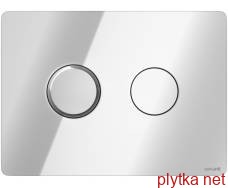 Кнопка смыва пневматическая ACCENTO CIRCLE S97-056 хром глянец (для инсталляционной системы)