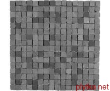 Керамическая плитка Мозаика Patina Mosaico Asfalto серый 300x300x0 матовая