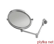 Увеличительное зеркало 3x, настенное на 2 шарнирах, (100124209)