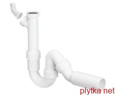 pipe siphon for sinks with a branch elbow 1 1/2, plastic