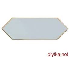 Керамічна плитка DECOR ZENITH GOLD SKY BLUE 10x30 (плитка настінна, декор) 0x0x0