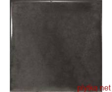 Керамическая плитка Splendours Black 23969 черный 150x150x0 глянцевая