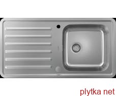 Кухонна мийка S4113-F400 на стільницю 975х505 з сифоном automatic (43338800) Stainless Steel