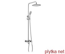 bila desne shower system (bath mixer, overhead and hand shower 3 modes, 1.5 m hose)