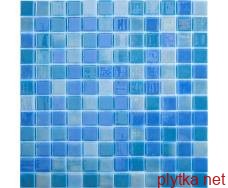 Керамическая плитка Мозаика 31,5*31,5 Lux Light Blue 403 0x0x0