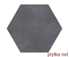 Керамическая плитка Керамогранит STARKHEX MARENGO 258x290 темный 290x258x8 матовая серый