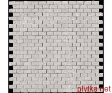 Керамічна плитка Мозаїка NUX GREY BRICK MOSAICO ANTICATO 30.5х30.5 (мозаїка) FOR0 0x0x0