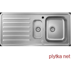 Кухонная мойка S4113-F540 на столешницу 1075х505 с сифоном automatic (43339800) Stainless Steel
