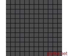 Керамическая плитка Мозаика Мозайка 30*30 Tempera Antracite R70U черный 300x300x0 матовая